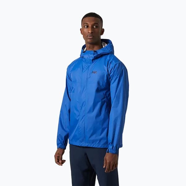 Kurtka wodoodporna Helly Hansen Loke. Niebieskie kurtki męskie Helly Hansen, bez wzorów, sportowe, bez kaptura. Za 409.99 zł.