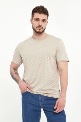 T-shirt męski z logo Victormanuel JOOP!. T-shirty męskie Joop!, m, bez wzorów, bez kołnierzyka. Za 379.00 zł.