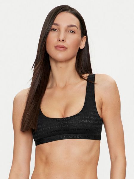 Emporio Armani Underwear Biustonosz top 164232 3F204 00020 Czarny. Czarne biustonosze Emporio Armani Underwear, bez wzorów, z syntetyku. Za 169.99 zł.