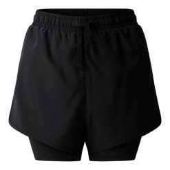 Spodenki Damskie Sprint Up II. Czarne szorty damskie Regatta, bez wzorów, sportowe. Za 159.99 zł.