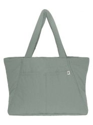 MOSS COPENHAGEN Shopper bag w kolorze zielonym - 46 x 31 x 20 cm rozmiar: onesize. Zielone shopper bag damskie MOSS COPENHAGEN, bez wzorów, z materiału, na ramię, bez dodatków. Za 114.95 zł.