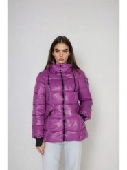 Steve Madden Kurtka zimowa w kolorze fioletowym rozmiar: XL. Różowe kurtki damskie Steve Madden, na zimę, xl, bez wzorów, z puchu, bez kaptura. Za 226.24 zł.