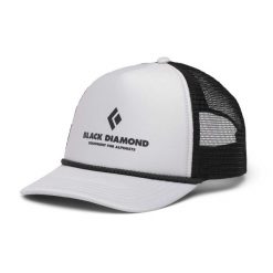 Czapka z daszkiem Black Diamond Flat Bill Trucker. Czarne czapki męskie Black Diamond, bez wzorów, sportowe. Za 104.99 zł.