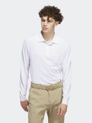 Adidas Koszulka polo w kolorze białym rozmiar: XXL. Białe koszulki polo męskie Adidas, xxl, bez wzorów, bez ramiączek. Za 179.95 zł.