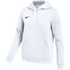 Bluza damska Nike Park 26 Fleece Hoodie. Białe bluzy bez kaptura damskie Nike, z bawełny. Za 186.99 zł.