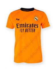 Koszulka kibica Real Madryt 24-25 Premium Second Number, replika. Brązowe t-shirty sportowe męskie Real Madrid, l, z bawełny, bez ramiączek, do piłki nożnej. Za 129.40 zł.