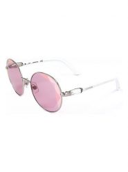 Swarovski Damskie okulary przeciwsłoneczne w kolorze srebrno-jasnoróżowym rozmiar: 55. Różowe okulary przeciwsłoneczne damskie Swarovski. Za 254.74 zł.