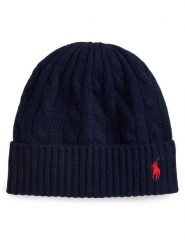 Polo Ralph Lauren Czapka z daszkiem 455981442008 Granatowy. Niebieskie czapki z daszkiem damskie Polo Ralph Lauren, bez wzorów, z materiału. Za 479.99 zł.