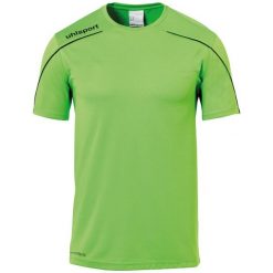 Koszulka Uhlsport Stream 22. Czarne t-shirty sportowe męskie UHLSPORT, m, bez ramiączek, na fitness i siłownię. Za 120.50 zł.