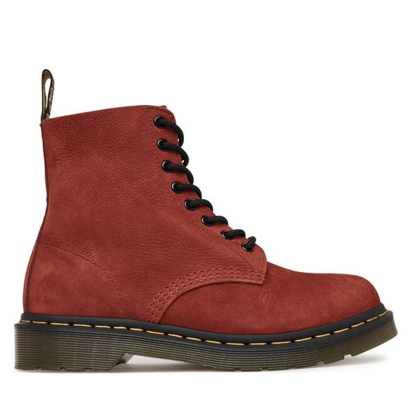 Trapery Dr. Martens. Czerwone trapery damskie Dr. Martens, bez obcasa. Za 949.99 zł.