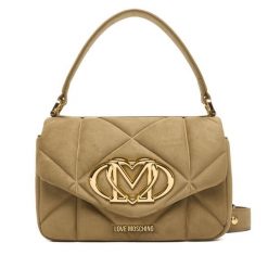 Torebka LOVE MOSCHINO. Brązowe torebki klasyczne damskie Love Moschino, bez wzorów, bez dodatków. Za 739.99 zł.