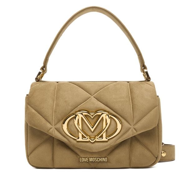 Torebka LOVE MOSCHINO. Brązowe torebki klasyczne damskie Love Moschino, bez wzorów, bez dodatków. Za 739.99 zł.