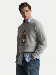 Polo Ralph Lauren Bluza 710B14625002 Szary Regular Fit. Szare bluzy bez kaptura męskie Polo Ralph Lauren, l, z bawełny. Za 1,199.00 zł.