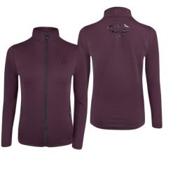 Bluza techniczna do jazdy konnej JD ATTACK Cecile z zamkiem. Brązowe bluzy bez kaptura damskie JD ATTACK, m. Za 229.00 zł.