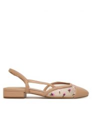 Aldo Baleriny Clementinne 14295784 Różowy. Czerwone baleriny damskie Aldo, bez wzorów, z materiału, bez obcasa. Za 249.99 zł.