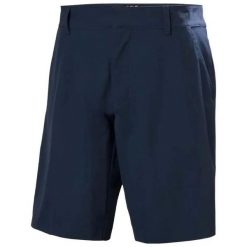 Szorty Helly Hansen Quick-Dry. Niebieskie szorty męskie Helly Hansen, z elastanu, bez kołnierzyka. Za 307.50 zł.