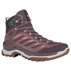 Buty trekkingowe damskie Lowa Innovo Mid Gtx. Czerwone obuwie trekkingowe damskie Lowa. Za 959.00 zł.