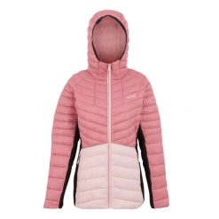 Kurtka Damska Leedre Padded Jacket. Czarne kurtki damskie Regatta, l, bez wzorów, z elastanu, z kapturem. Za 168.99 zł.