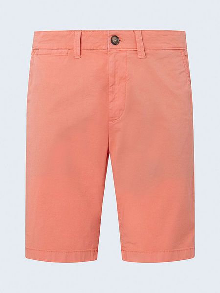 Pepe Jeans Szorty w kolorze pomarańczowym rozmiar: W36. Pomarańczowe szorty męskie Pepe Jeans, z jeansu, bez kołnierzyka. Za 116.95 zł.