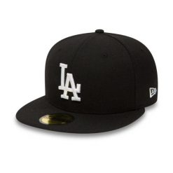 Czapka z daszkiem New Era 59FIFTY Los Angeles Dodgers Essential 10047495. Czapki męskie New Era, bez wzorów, sportowe. Za 162.98 zł.