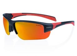 Okulary przeciwsłoneczne BIKE SAN SALVO Matt Black Red REVO + ETUI. Czarne okulary przeciwsłoneczne damskie OPC, owalne. Za 199.99 zł.