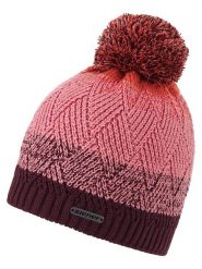 Ziener Czapka "Ixia" w kolorze jasnoróżowo-czerwonym rozmiar: onesize. Czerwone czapki zimowe damskie Ziener, z materiału. Za 79.03 zł.