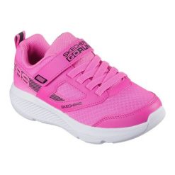 Buty Skechers Go Run Elevate - Sporty Spectacular 303932L-HPK różowe. Czerwone buty sportowe dziewczęce bez wzorów, bez zapięcia. Za 287.72 zł.