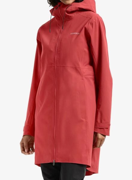 Parka przeciwdeszczowa damska Didriksons Bea Parka 6. Czerwone kurtki przeciwdeszczowe damskie Didriksons, l, bez kaptura. Za 675.00 zł.