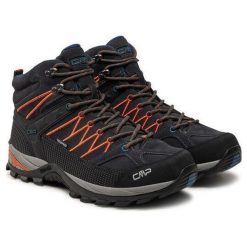 Buty trekkingowe męskie CMP Rigel Mid. Szare buty trekkingowe męskie CMP, z materiału, za kostkę, bez zapięcia, trekkingowe. Za 319.00 zł.