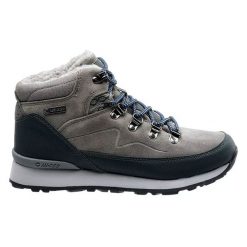 Buty ocieplane trekkingowe damskie Hi-Tec Midora Mid WP Wo's - szare, Rozmiar buta 40. Szare obuwie trekkingowe damskie Hi-tec. Za 194.99 zł.