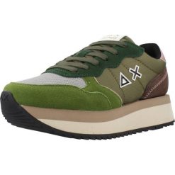 Buty SUN68 BIG ALLY SOLID Zielony. Zielone obuwie trekkingowe damskie SUN68. Za 287.99 zł.