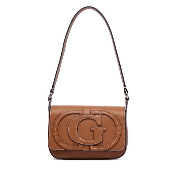 Torebka Guess. Brązowe torebki klasyczne damskie Guess, z aplikacjami, bez dodatków. Za 544.99 zł.