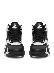 SHAQ Sneakersy EO-DEVASTATOR 2.0 AQ95042Y-BW Czarny. Czarne trampki i tenisówki chłopięce Shaq, bez wzorów, ze skóry, bez zapięcia. Za 229.99 zł.