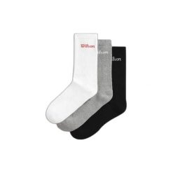 Skarpetki Wilson Logo U (x3). Skarpetki damskie Wilson, bez wzorów, z materiału. Za 109.00 zł.