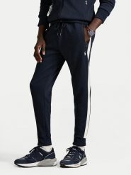 Polo Ralph Lauren Spodnie dresowe 710P03890001 Granatowy Regular Fit. Niebieskie spodnie dresowe męskie Polo Ralph Lauren, bez wzorów, z dresówki. Za 729.99 zł.