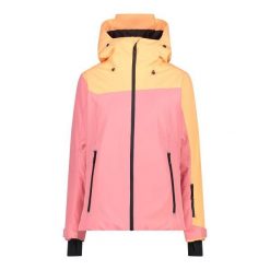 Damska kurtka narciarska CMP Fix. Czerwone kurtki narciarskie i snowboardowe damskie CMP, xs, bez wzorów, z lycry, bez kaptura, narciarskie, primaloft. Za 721.00 zł.