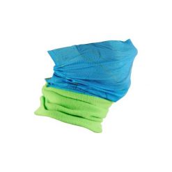 Komin narciarski HUG dla dzieci. Zielone szaliki dziecięce WED'ZE, z materiału, bez ramiączek. Za 19.99 zł.