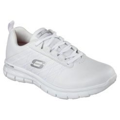 Buty sportowe Sneakersy damskie, Skechers Sure Track-Erath. Białe buty sportowe na co dzień damskie Skechers, bez wzorów, trekkingowe, Skechers Sport. Za 339.99 zł.