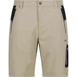Cmp Man Bermuda - 4-W Stretch. Brązowe szorty męskie CMP, bez wzorów, z elastanu, sportowe. Za 262.45 zł.