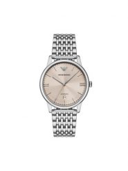 Emporio Armani Zegarek Mesh Automatic AR60082 Srebrny. Szare, analogowe zegarki męskie Emporio Armani, srebrne. Za 1,899.00 zł.