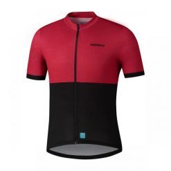 Koszulka rowerowa męska Shimano Element S.S Jersey z krótkim rękawem. Czarne t-shirty sportowe męskie SHIMANO, m, z jersey, bez ramiączek, rowerowe. Za 255.10 zł.
