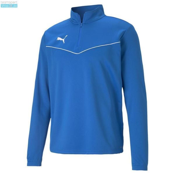 Bluza piłkarska męska Puma teamRISE 1 4 Zip Top. Białe bluzy bez kaptura męskie Puma, m. Za 99.77 zł.