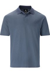 Koszulka polo męska Whistler Vale. Niebieskie koszulki polo męskie WHISTLER, l, bez wzorów, z elastanu, bez ramiączek. Za 85.99 zł.
