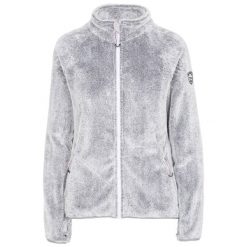 Bluza Polarowa Zimowa Damska TellTale. Czarne bluzy sportowe damskie Trespass, na zimę, m, bez wzorów, z materiału, bez ramiączek, długie, bez kaptura. Za 191.99 zł.