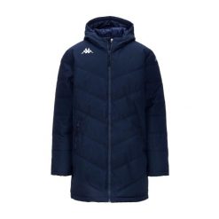 Kurtka puchowa Kappa Giambolo. Niebieskie kurtki męskie Kappa, na zimę, m, bez wzorów, z puchu, sportowe, bez kaptura. Za 461.50 zł.