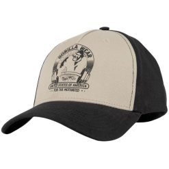 Buckley Czapka - Czarny/Beżowy. Brązowe czapki męskie GORILLA WEAR, bez wzorów. Za 136.00 zł.