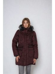 Steve Madden Parka w kolorze czerwonym rozmiar: XL. Czerwone parki damskie Steve Madden, xl, bez wzorów. Za 343.73 zł.