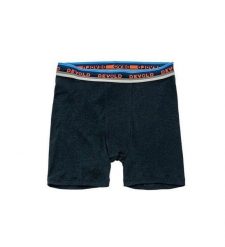 Bokserki termoaktywne Devold Lauparen Merino 190 Boxer. Niebieskie bokserki męskie Devold, bez wzorów, z dzianiny. Za 214.49 zł.