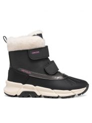 Geox Śniegowce J Flexyper Plus Girl B Abx J66NGA 0MECE C9999 S Czarny. Czarne kozaki dziewczęce Geox, ze skóry. Za 409.99 zł.