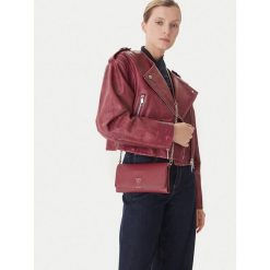Torebka Guess. Czerwone torebki klasyczne damskie Guess, z aplikacjami, bez dodatków. Za 544.99 zł.